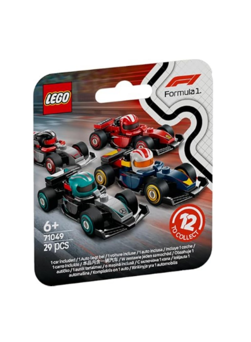 LEGO Minifigures Formula 1 Edition - Ferrari Collectible MiniCar (Set 71049)  01/12 - Image 2